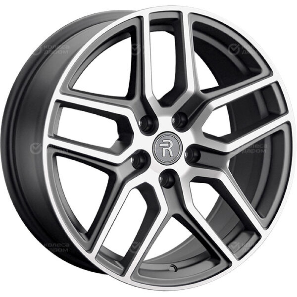Колесный диск Replay LX134 8xR18 5x114.3 ET30 DIA60.1 темно-серый матовый ,частично полированный