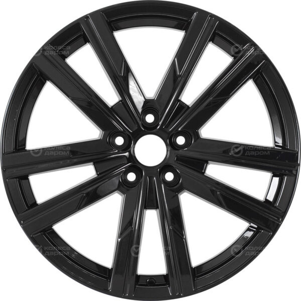 Колесный диск KHOMEN KHW1905 7.5xR19 5x108 ET36 DIA65.1 чёрный