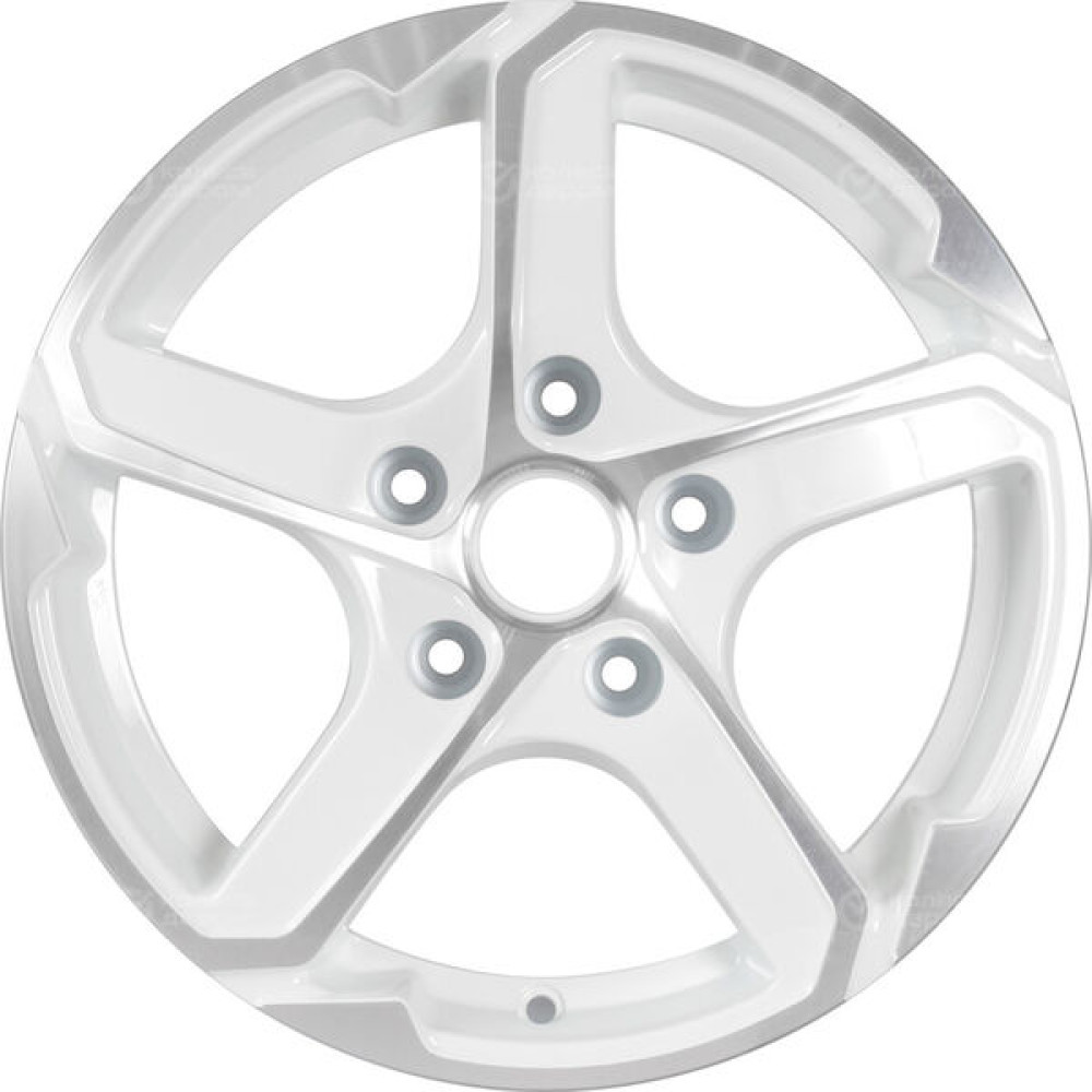 Колесный диск СКАД Аллигатор 6xR15 5x114.3 ET38 DIA67.1 белый с полированной лицевой частью