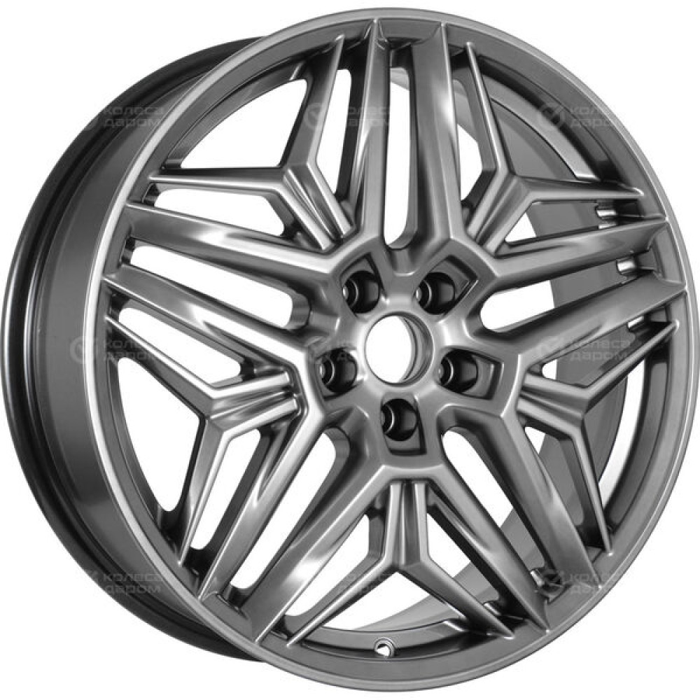 Колесный диск КиК Колумб 7xR19 5x108 ET47 DIA60.1 темно-серебристый