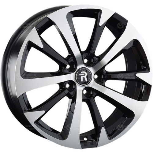 Колесный диск Replay TY260 7xR17 5x114.3 ET39 DIA60.1 черный полностью полированный