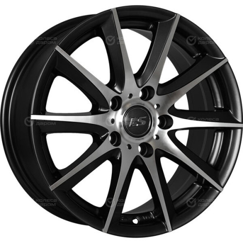 Колесный диск LS LS 286 7xR16 4x100 ET40 DIA73.1 черный полностью полированный