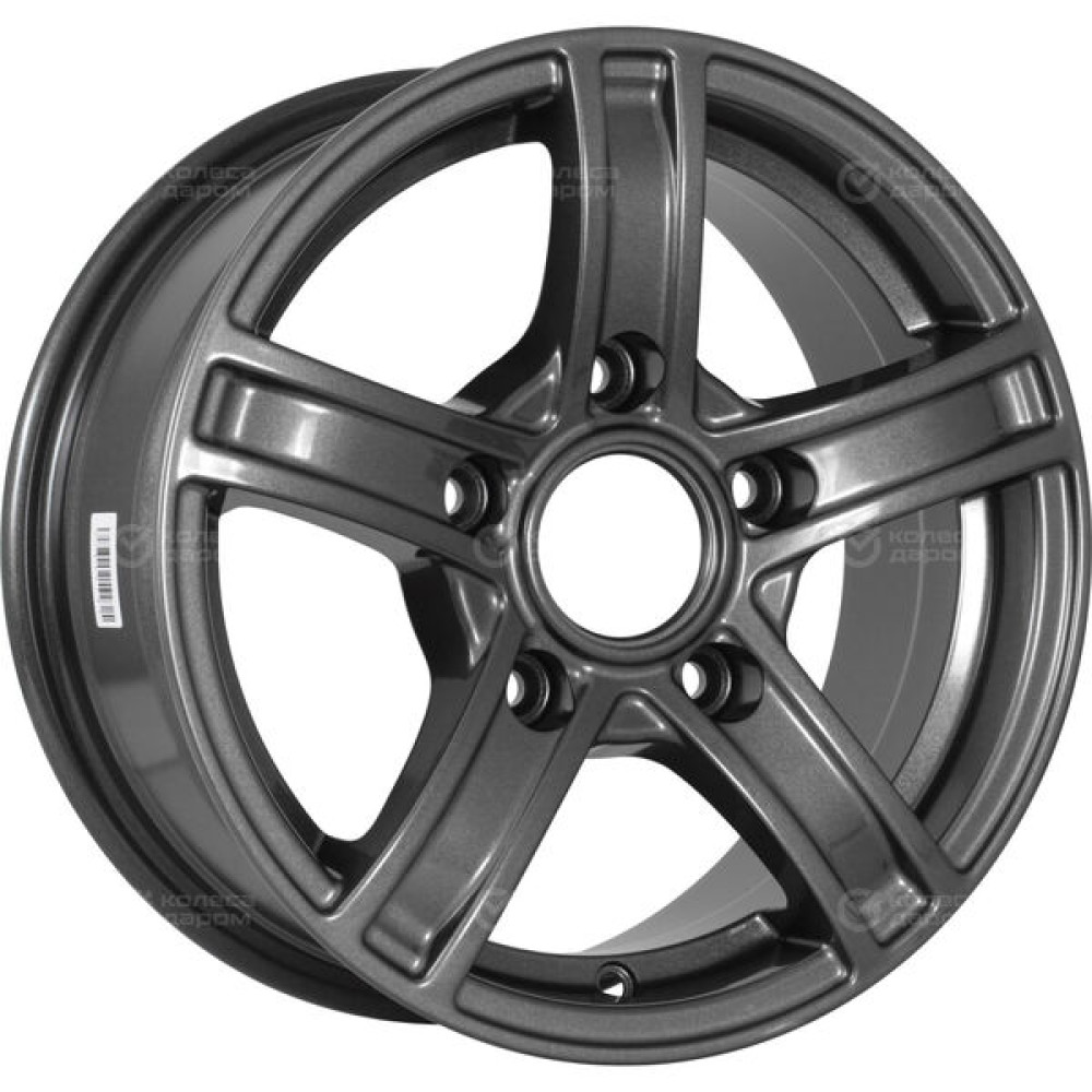 Колесный диск СКАД Трофи 6.5xR15 5x139.7 ET40 DIA98.5 темно-серый цвет с перламутровыми оттенками