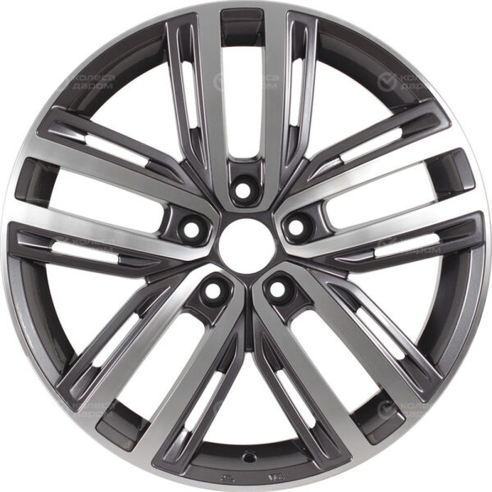 Колесный диск Replay JC1 7xR18 5x114.3 ET35 DIA67.1 насыщенный темно-серый полностью полированный