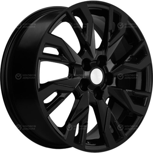 Колесный диск Carwel Чеко 1809 7xR18 5x108 ET33 DIA60.1 чёрный