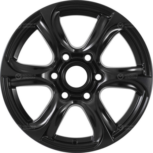 Колесный диск СКАД Скала 7.5xR17 6x139.7 ET30 DIA67.1 черный матовый