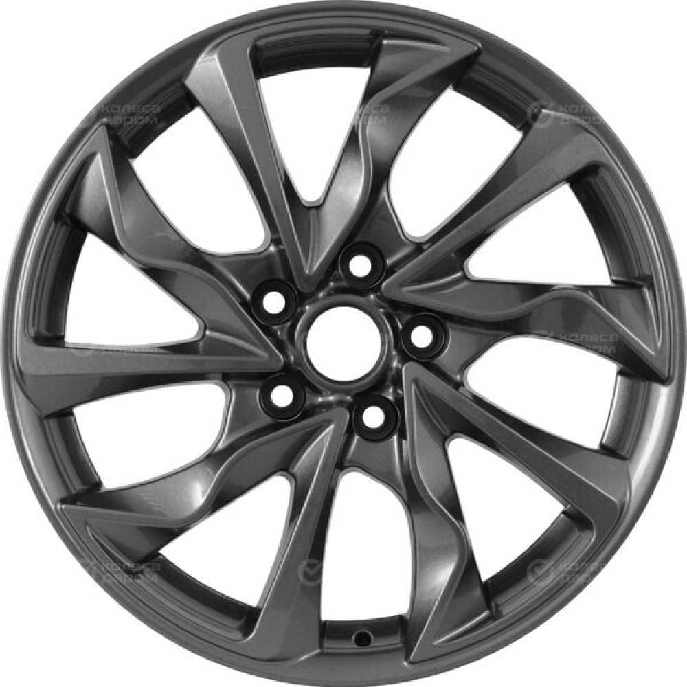 Колесный диск СКАД Marseille 7xR17 5x114.3 ET50 DIA67.1 темно-серый цвет с перламутровыми оттенками