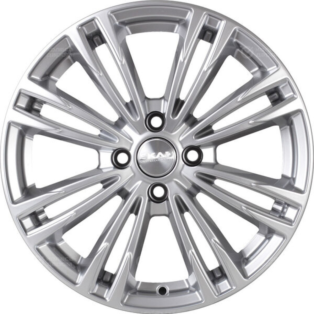 Колесный диск СКАД Ламар 6.5xR16 4x100 ET37 DIA60.1 серебристый