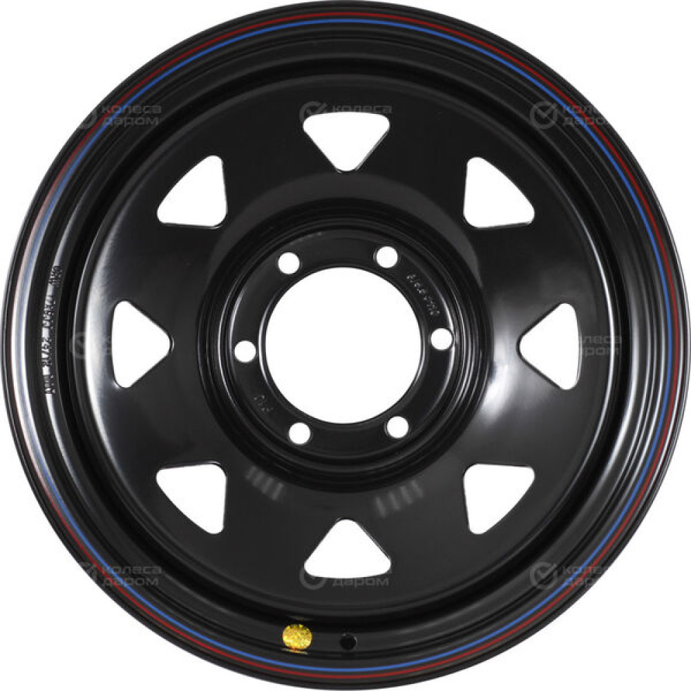 Колесный диск ORW (Off Road Wheels) Toyota 8xR17 6x139.7 ET10 DIA110 черный