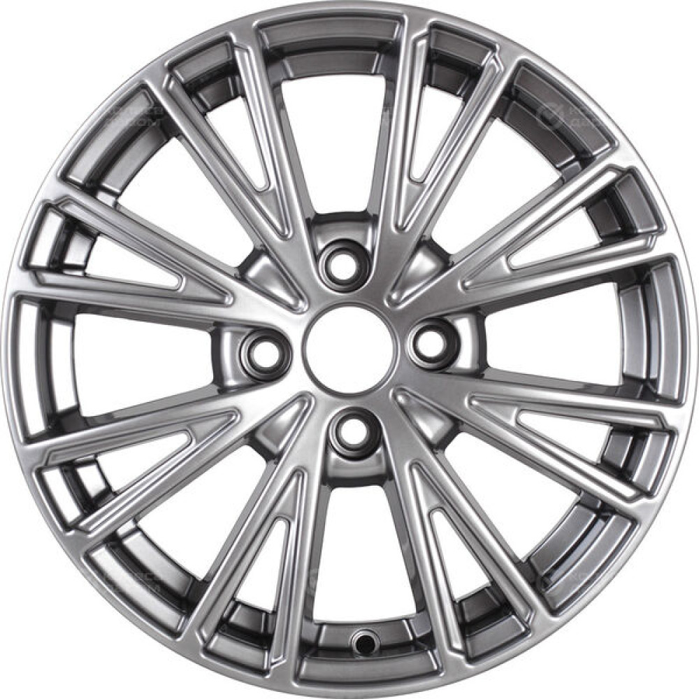 Колесный диск КиК Меандр 6xR16 4x98 ET35 DIA58.5 (уценка) темно-серебристый