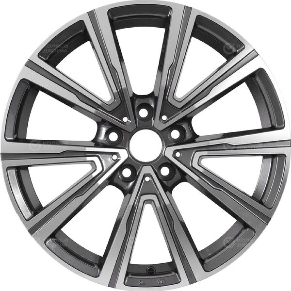 Колесный диск Replay GA19 7xR18 5x108 ET41 DIA59.6 насыщенный темно-серый полностью полированный