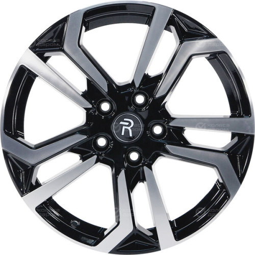 Колесный диск Replay KI263 7xR17 5x114.3 ET47 DIA67.1 черный полностью полированный