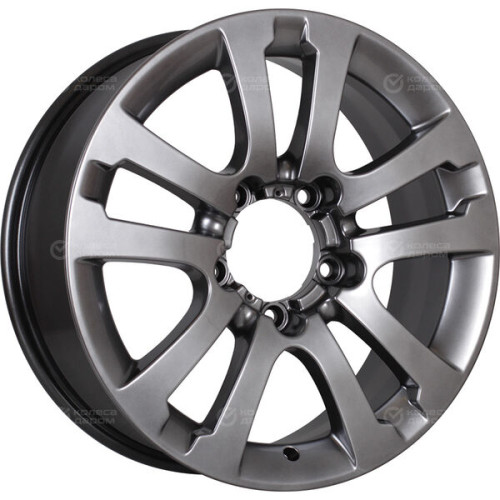 Колесный диск КиК Сахара-Patriot (КС714) 7xR18 5x139.7 ET35 DIA108.5 темно-серебристый