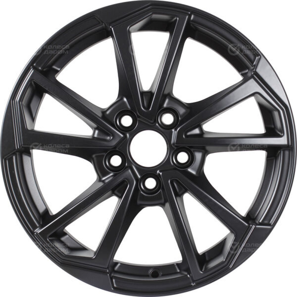 Колесный диск KDW KD1550 (15_Rapid) 6xR15 5x100 ET38 DIA57.1 черный матовый