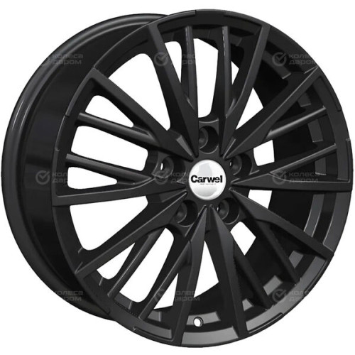 Колесный диск Carwel Агма 1719 7xR17 5x114.3 ET45 DIA66.1 черный