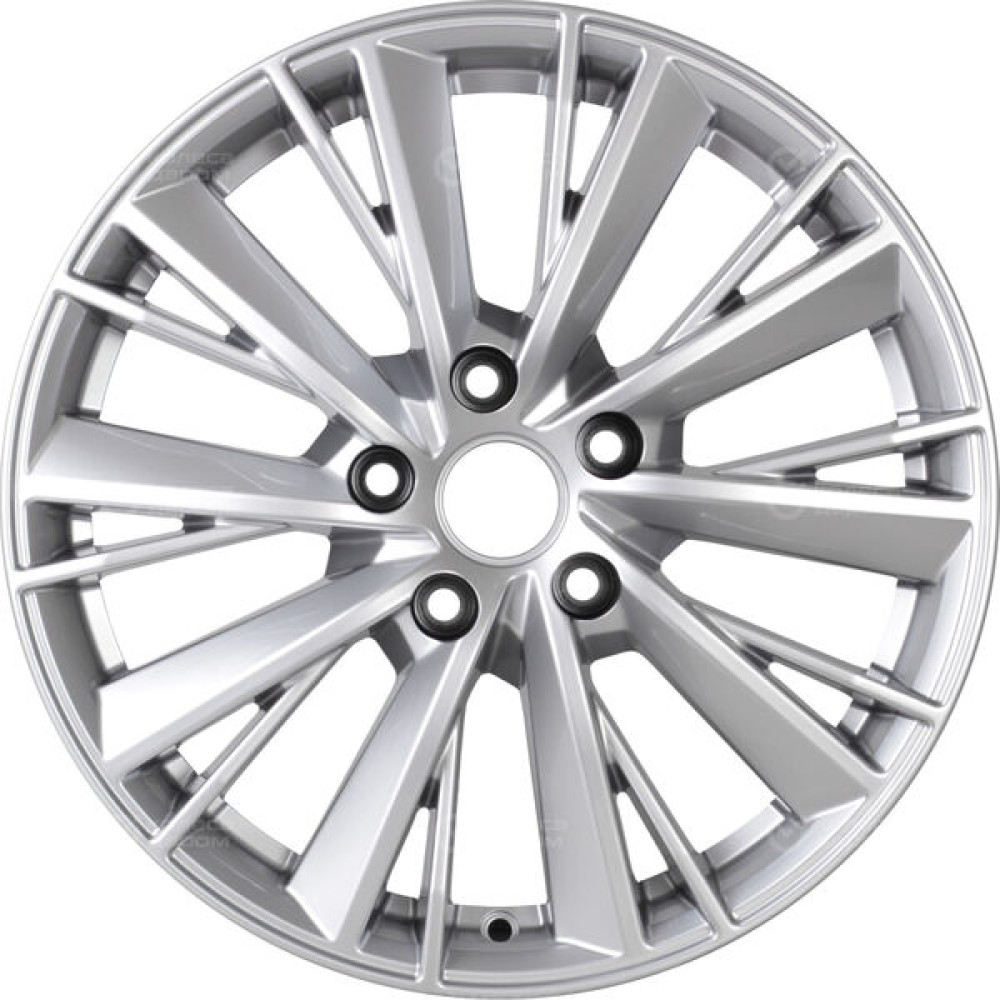 Колесный диск Carwel Кивиристи 7xR17 5x114.3 ET45 DIA54.1 серебристый