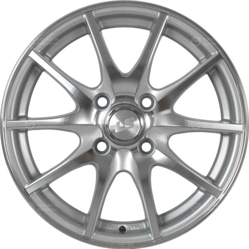 Колесный диск LS LS 536 6.5xR16 5x114.3 ET40 DIA73.1 серебристый полированный