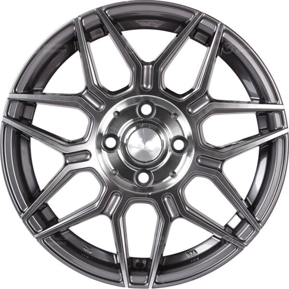 Колесный диск LS LS 785 7.5xR17 5x114.3 ET45 DIA73.1 насыщенный темно-серый полностью полированный