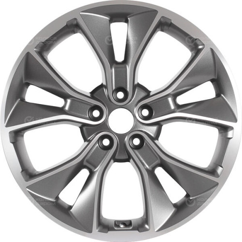 Колесный диск Replay HND344 8xR19 5x114.3 ET51 DIA67.1 насыщенный темно-серый полностью полированный