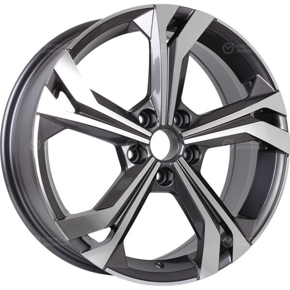 Колесный диск Replay LF40 7xR18 5x114.3 ET35 DIA60.1 насыщенный темно-серый полностью полированный