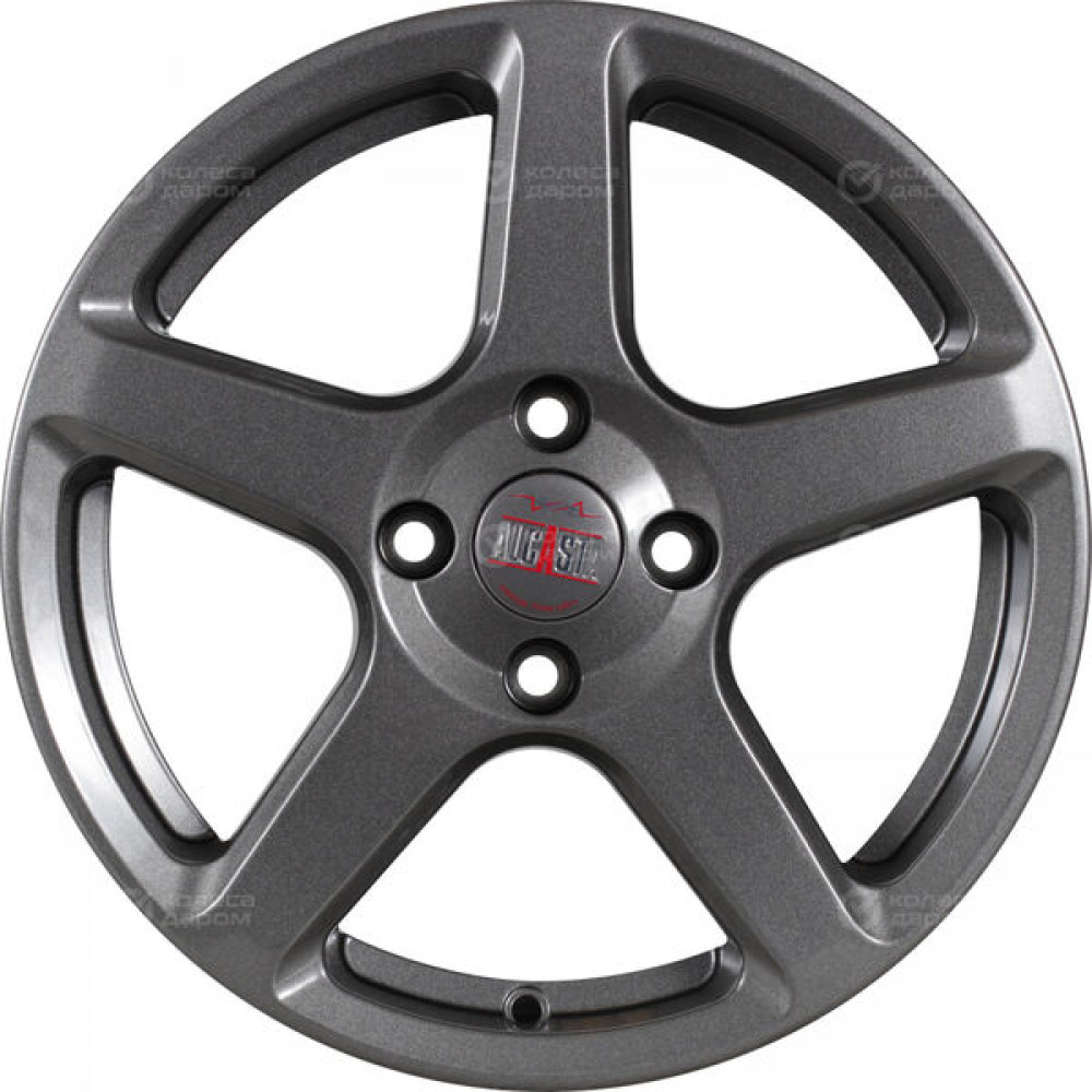 Колесный диск Alcasta M62 6.5xR16 5x114.3 ET45 DIA60.1 темно-серый цвет с перламутровыми оттенками