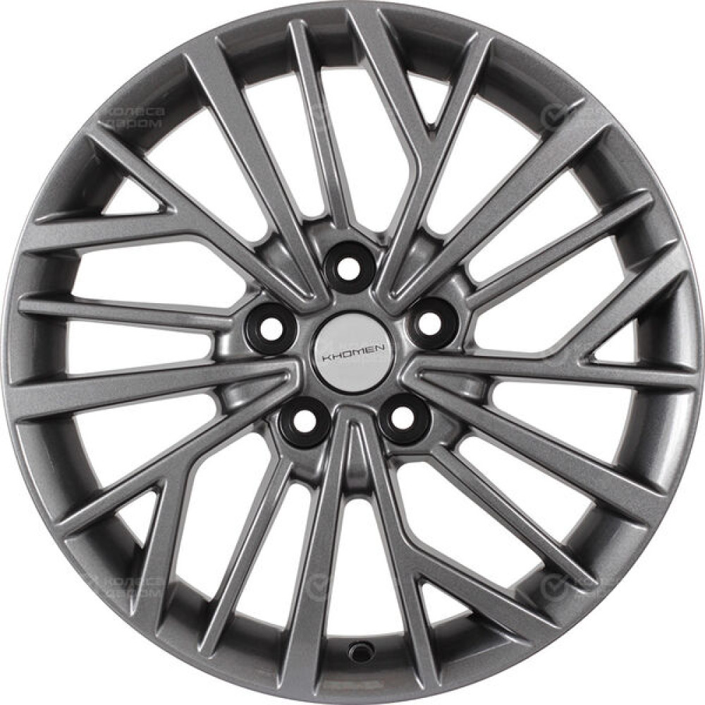 Колесный диск KHOMEN KHW1717 (17_Haval Jolion) 7xR17 5x114.3 ET37 DIA66.5 насыщенный темно-серый