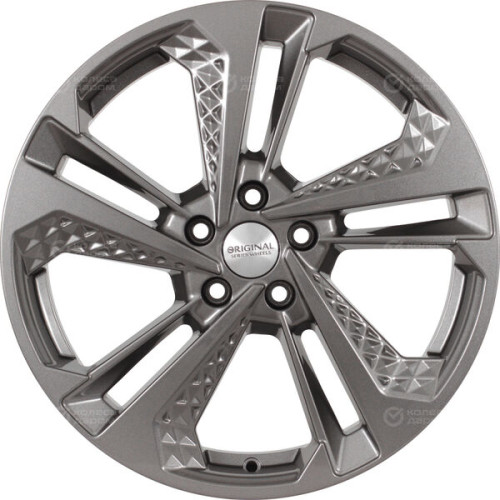 Колесный диск СКАД KL-1069 7xR18 5x114.3 ET35 DIA60.1 темно-серый цвет с перламутровыми оттенками