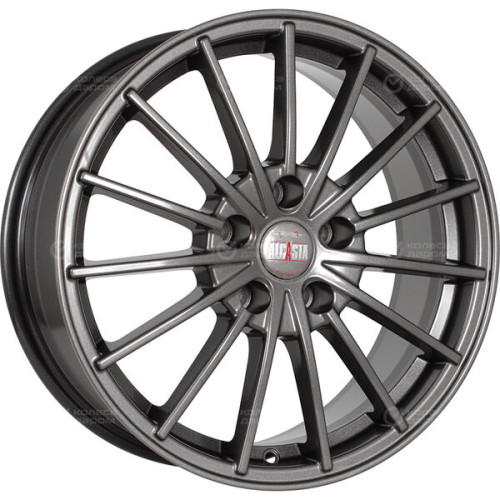 Колесный диск Alcasta M60 7xR17 5x114.3 ET45 DIA60.1 (уценка) темно-серый цвет с перламутровыми оттенками