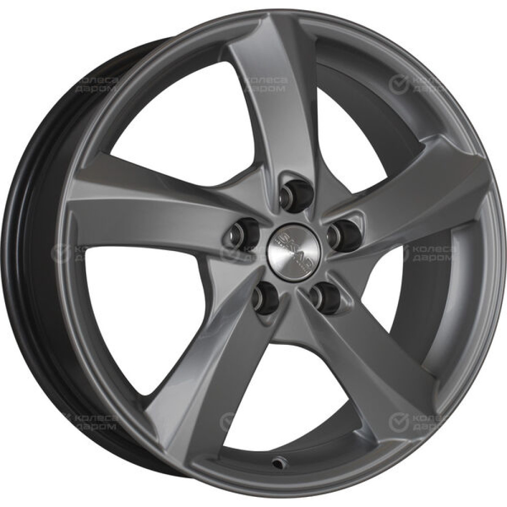 Колесный диск СКАД Ультра 7xR17 5x112 ET35 DIA66.6 глянцевый темно-серый