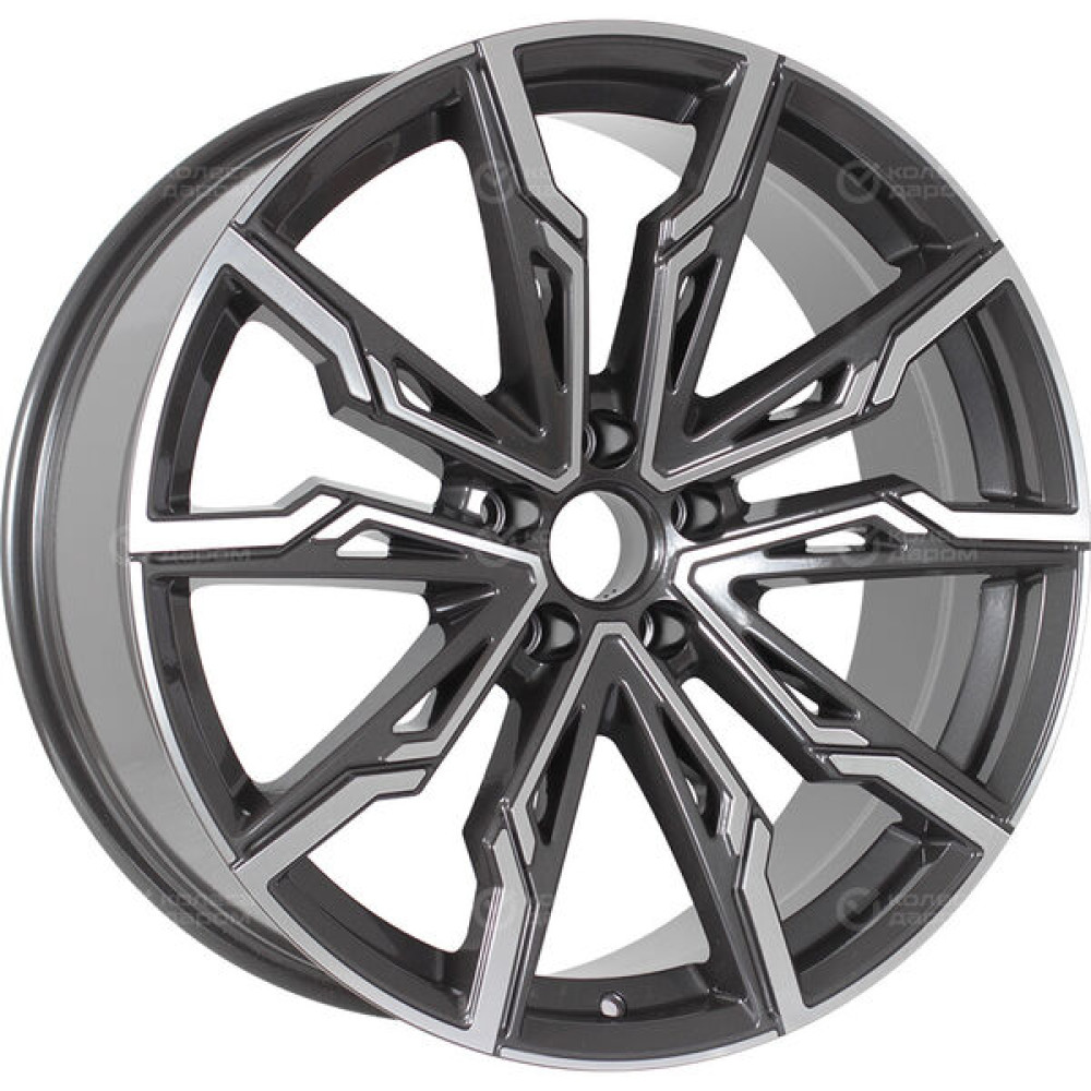 Колесный диск Replay B314 8.5xR20 5x112 ET27 DIA66.6 темно-серый матовый ,частично полированный