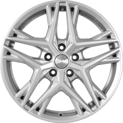 Колесный диск СКАД Челси 8xR18 5x114.3 ET45 DIA67.1 серебристый