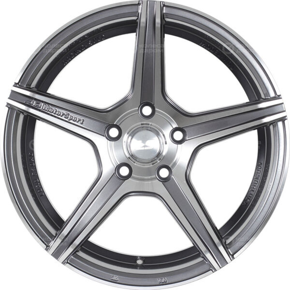 Колесный диск LS LS 892 8xR17 4x100 ET35 DIA60.1 насыщенный темно-серый полностью полированный