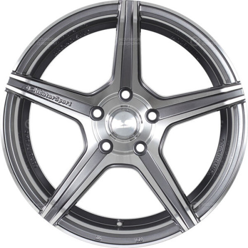 Колесный диск LS LS 892 8xR17 4x100 ET35 DIA60.1 насыщенный темно-серый полностью полированный