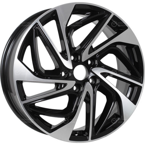 Колесный диск iFree Original КС883 (ZV 18_Outlander) 7xR18 5x114.3 ET38 DIA67.1 черный глянцевый с полированными элементами лицевой поверхности