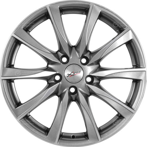Колесный диск X-trike X120M 7xR17 5x108 ET45 DIA60.1 темно-серебристый полированный