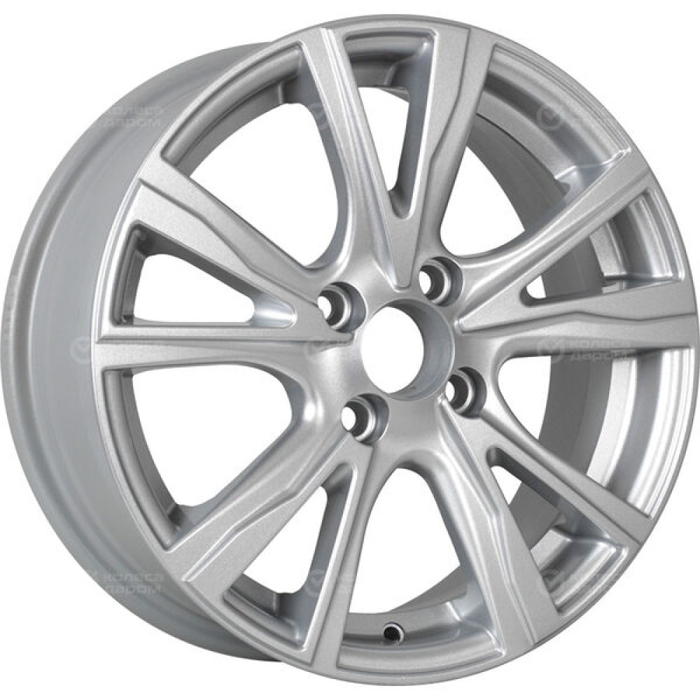 Колесный диск NEO 574 6xR15 4x98 ET35 DIA58.6 глянцевый серебристый