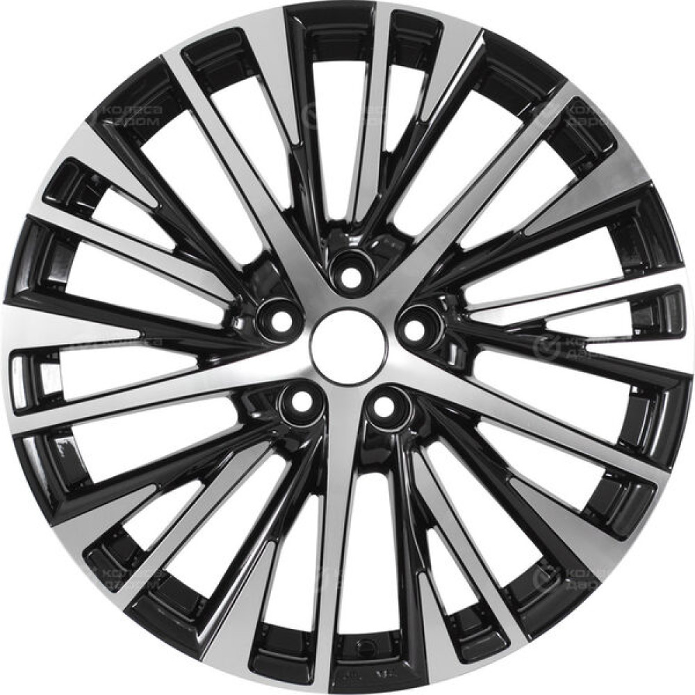 Колесный диск Replay HV83 7xR19 5x114.3 ET40 DIA66.6 черный полностью полированный