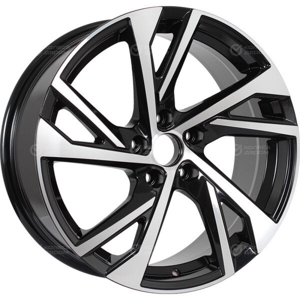 Колесный диск Replay TY382 8xR18 5x114.3 ET50 DIA60.1 черный полностью полированный