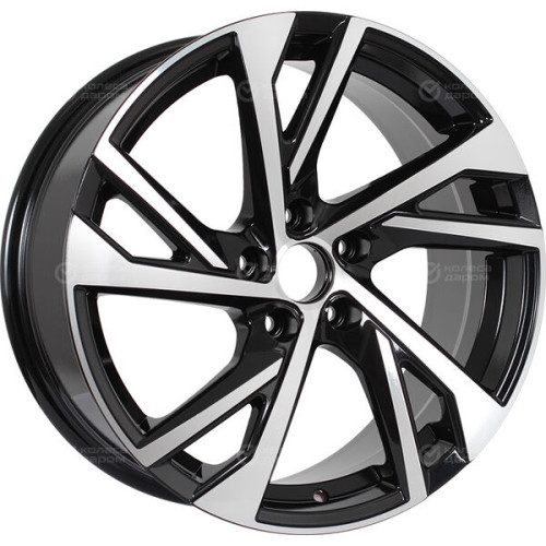 Колесный диск Replay TY382 8xR18 5x114.3 ET50 DIA60.1 черный полностью полированный