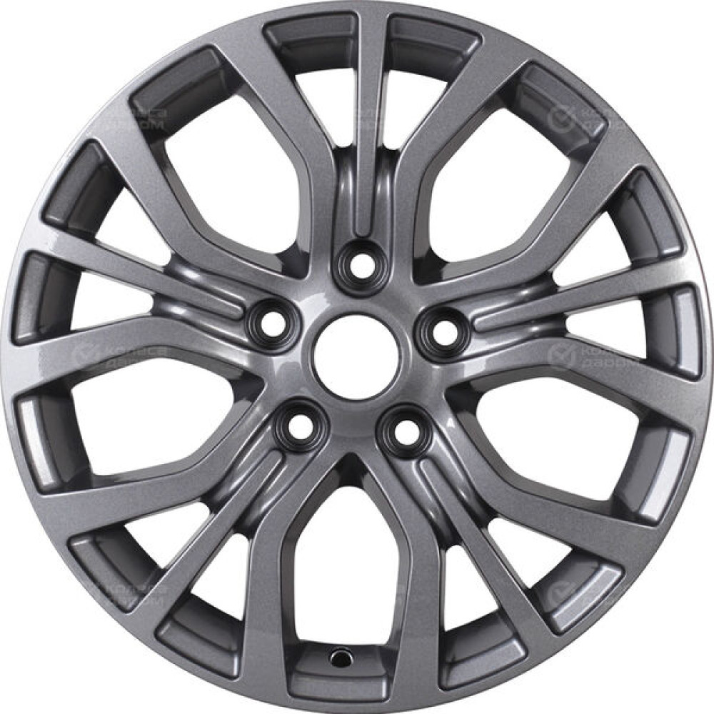 Колесный диск Carwel Лум 1608 6.5xR16 5x114.3 ET38 DIA60.1 серый