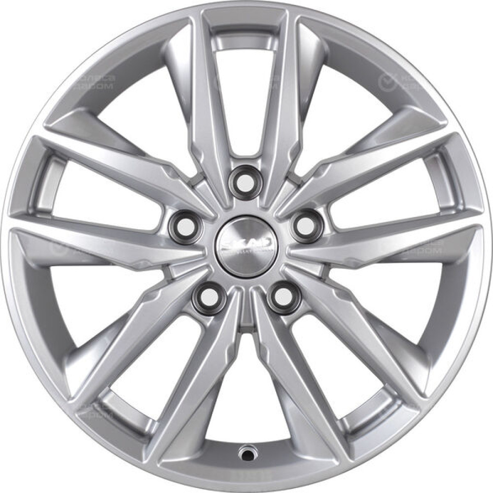Колесный диск СКАД Тирион 6.5xR16 5x112 ET46 DIA57.1 серебристый