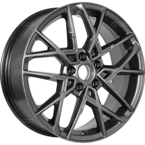 Колесный диск КиК Вудроф 7xR18 5x108 ET38 DIA60.1 темно-серебристый