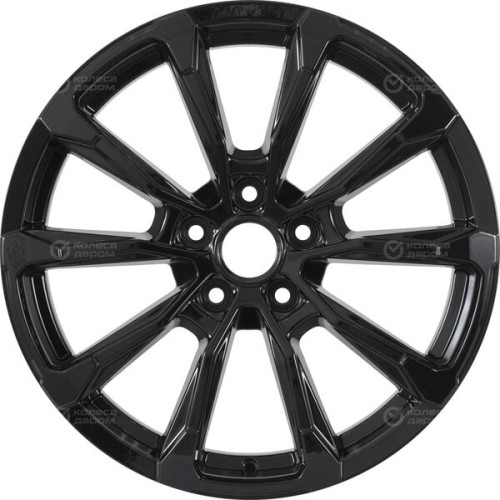 Колесный диск KHOMEN KHW1808 (18_ZV Xceed/CX-5/Mazda3) 7.5xR18 5x114.3 ET45 DIA67.1 черный глянцевый