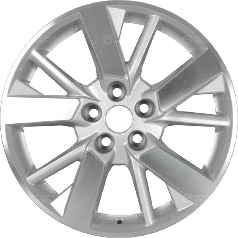 Колесный диск Replay NS139 7.5xR18 5x114.3 ET50 DIA66.1 серебристый полированный