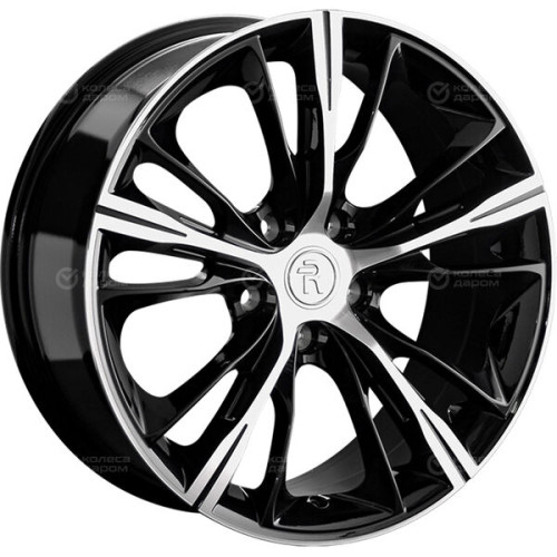 Колесный диск Replay LX198 8xR18 5x114.3 ET30 DIA60.1 черный с полированной лицевой стороной
