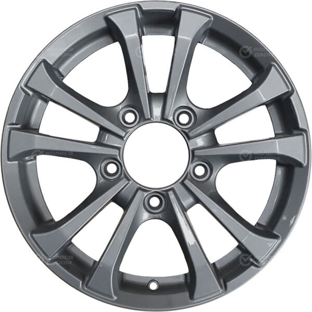 Колесный диск СКАД Тундра 6.5xR16 5x139.7 ET40 DIA98.5 темно-серебристый