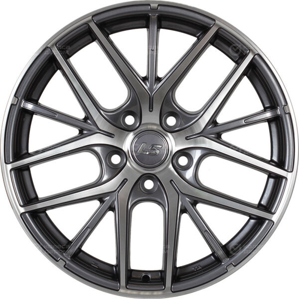 Колесный диск LS LS 315 7xR17 5x112 ET45 DIA57.1 насыщенный темно-серый полностью полированный