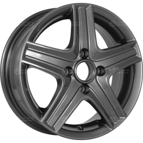 Колесный диск СКАД Магнум 5.5xR14 4x98 ET38 DIA58.6 темно-серый цвет с перламутровыми оттенками