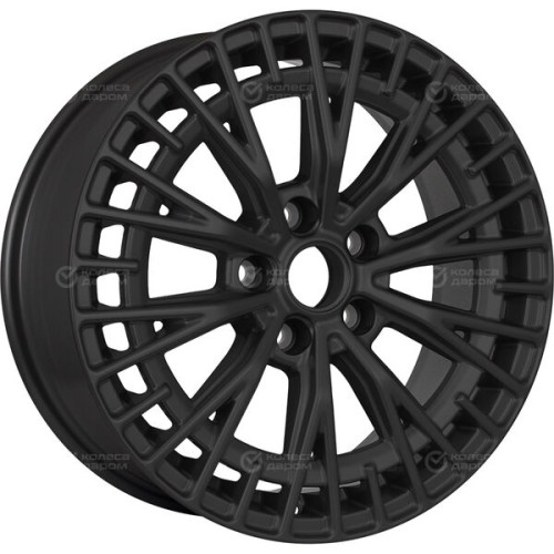 Колесный диск KDW KD1730 7xR17 5x114.3 ET40 DIA64.1 черный матовый
