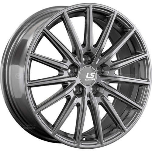 Колесный диск LS FlowForming LS RC93 7xR17 5x108 ET40 DIA65.1 насыщенный темно-серый